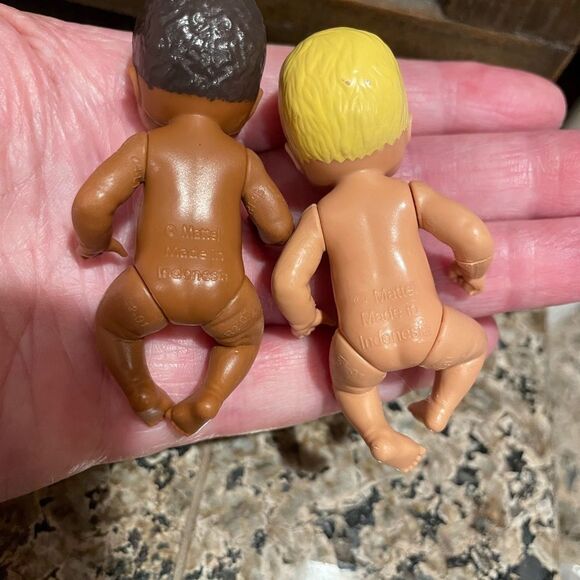 Mattel Happy Family Babies Infants Vintage set of 2 - Picture 9 of 11